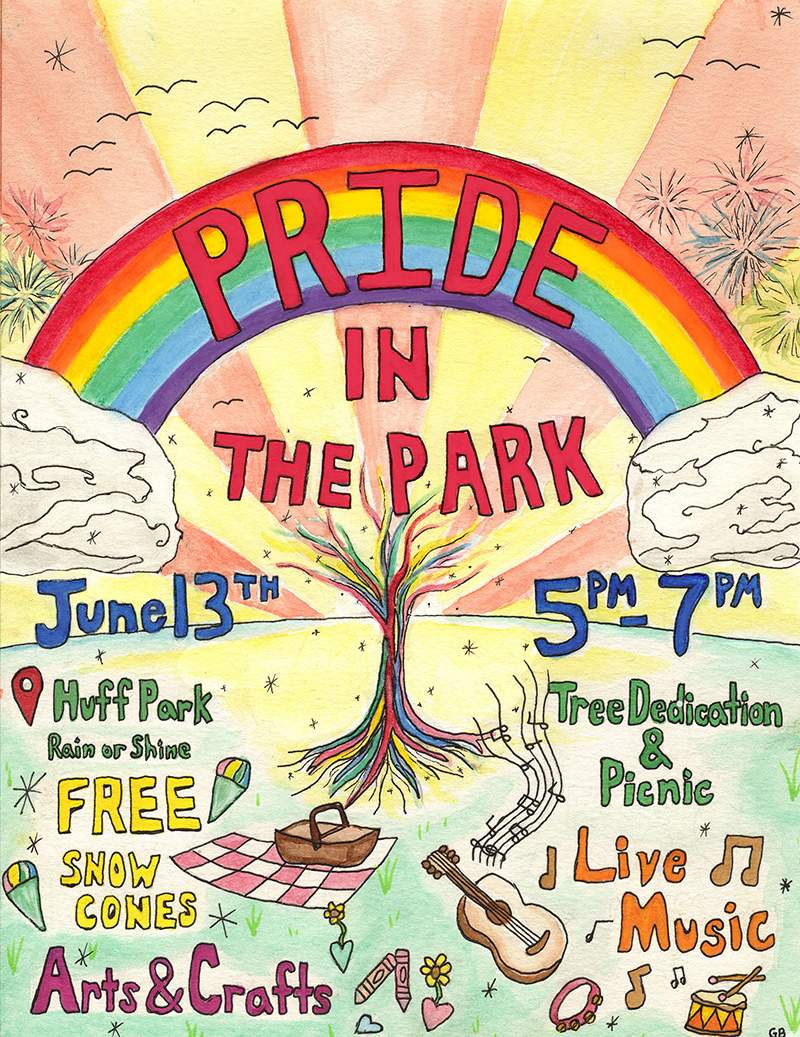 Pride In The Park Flyer