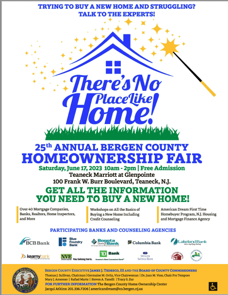 25th Annual Bergen County Homeownership Fair